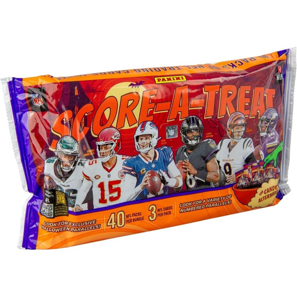 2025–26 Score A Treat NFL Halloween Treat Packs – Official Trading Cards – Trick